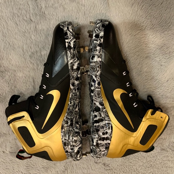 Nike Shoes | Nike Huarache Baseball Bhm Special Edition | Poshmark
